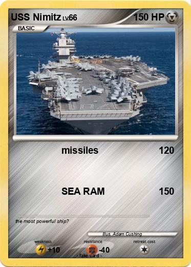 Pokemon USS Nimitz