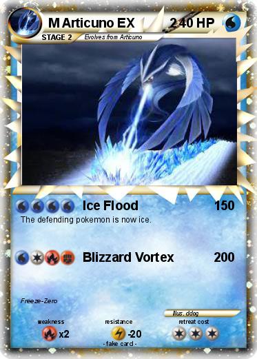 Pokemon M Articuno EX          2