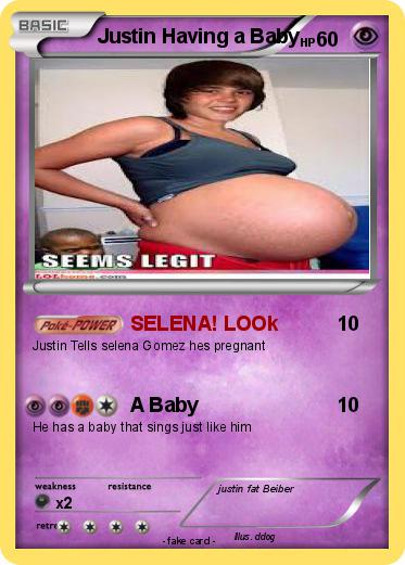 Pokemon Justin Having a Baby