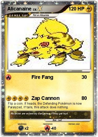 Pokemon Alicanaine