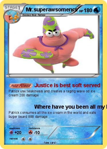 Pokemon Mr.superawsomence