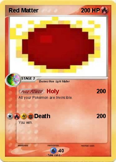 Pokemon Red Matter