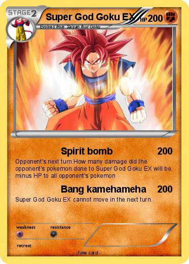Pokemon Super God Goku EX