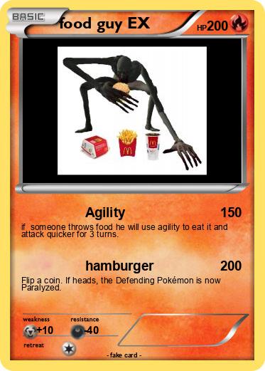 Pokemon food guy EX