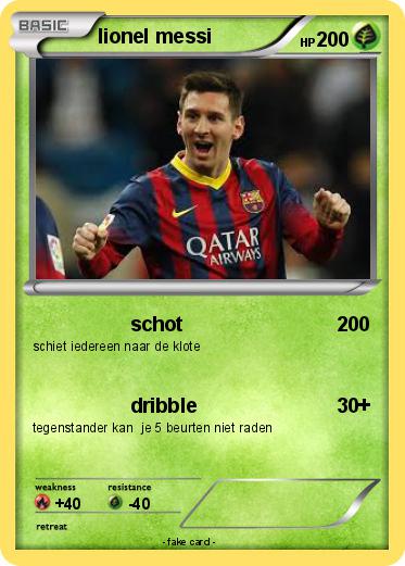 Pokemon lionel messi