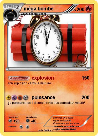 Pokemon méga bombe