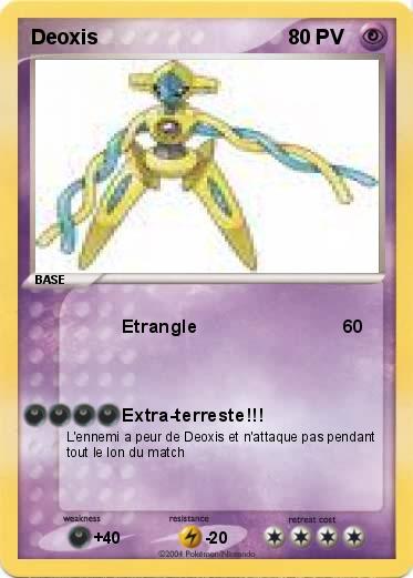 Pokemon Deoxis