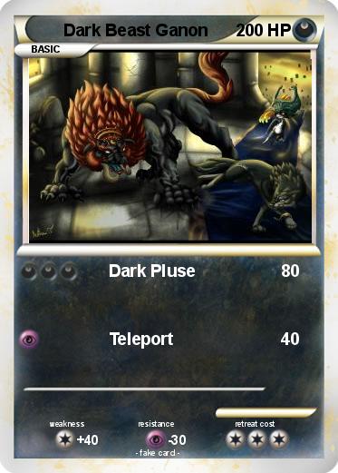 Pokemon Dark Beast Ganon