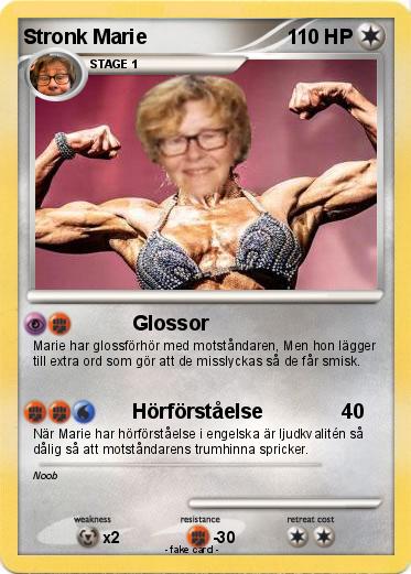 Pokemon Stronk Marie