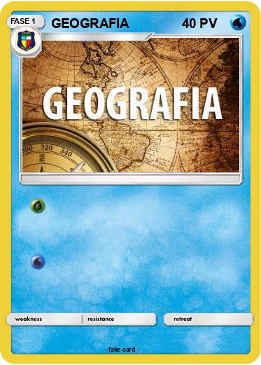 Pokemon GEOGRAFIA