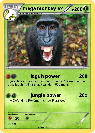Pokemon mega monkey ex