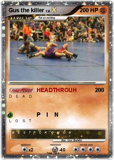 Pokemon Gus the killer