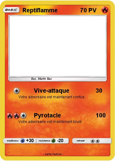Pokemon Reptiflamme