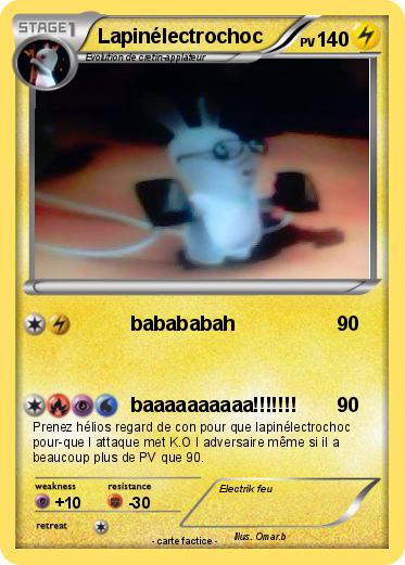 Pokemon Lapinélectrochoc