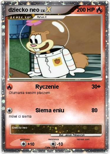 Pokemon dziecko neo