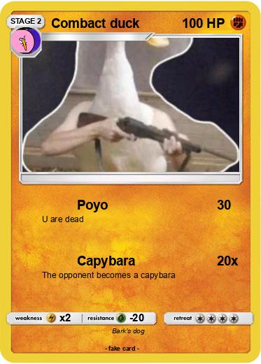 Pokemon Combact duck
