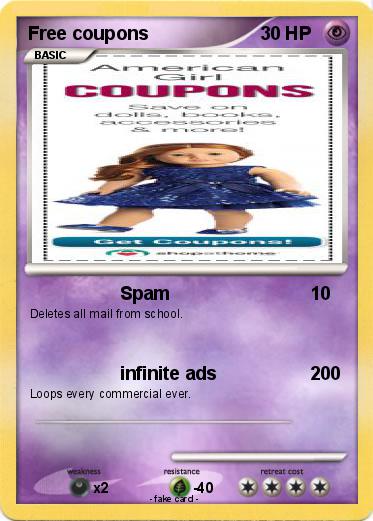 Pokemon Free coupons