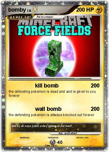 Pokemon bomby