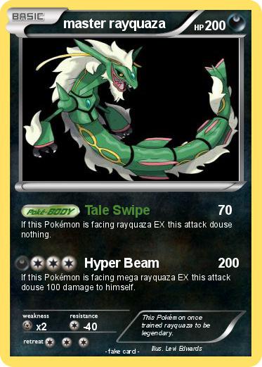 Pokemon master rayquaza