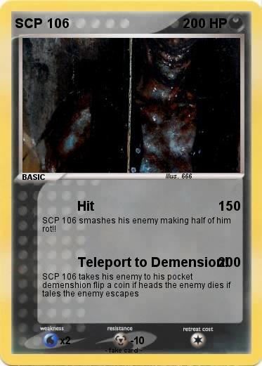 Pokemon SCP 106