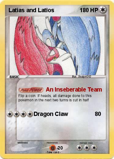 Pokemon Latias and Latios
