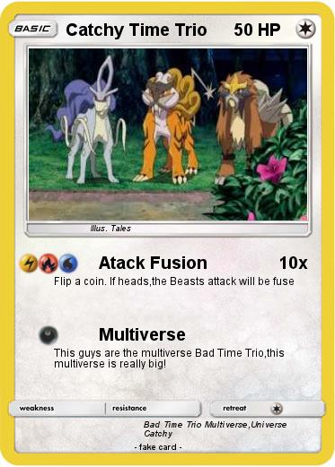 Pokemon Catchy Time Trio