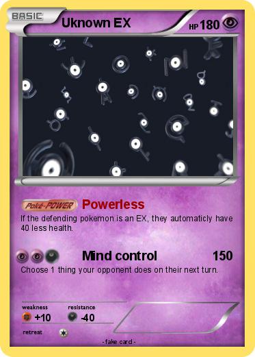 Pokemon Uknown EX