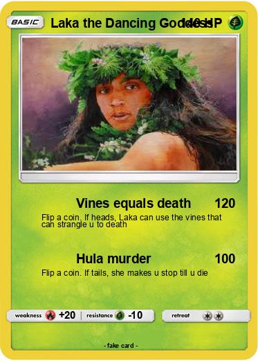 Pokemon Laka the Dancing Goddess