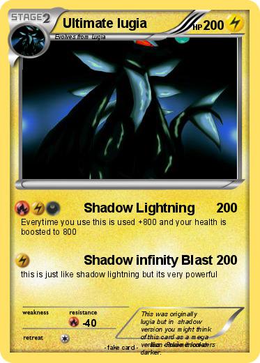 Pokemon Ultimate lugia