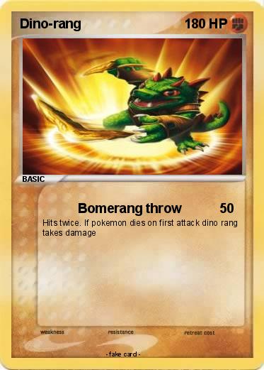Pokemon Dino-rang