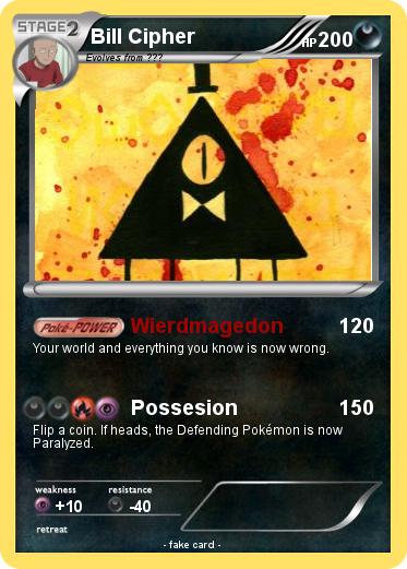 Pokemon Bill Cipher