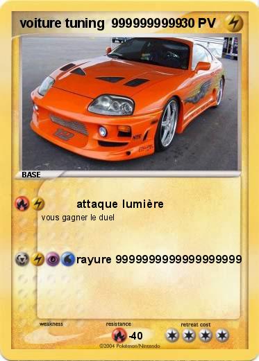 Pokemon voiture tuning  9999999999