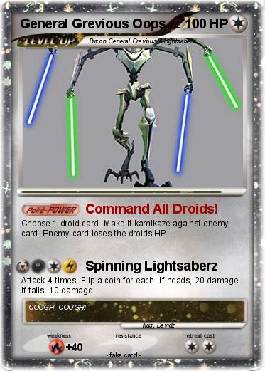 Pokemon General Grevious Oops