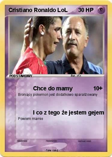 Pokemon Cristiano Ronaldo LoL