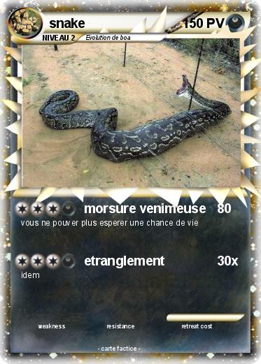Pokemon snake