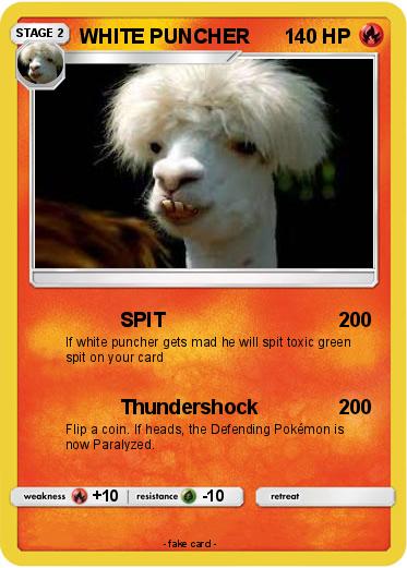 Pokemon WHITE PUNCHER