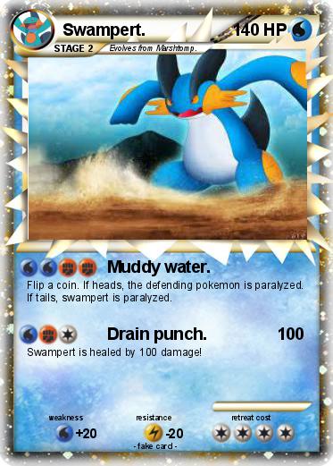 Pokemon Swampert.