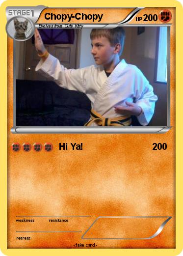 Pokemon Chopy-Chopy