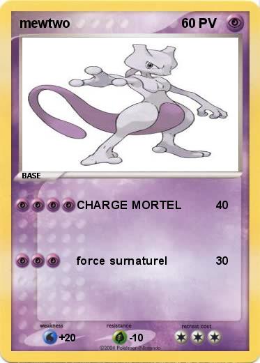 Pokemon mewtwo