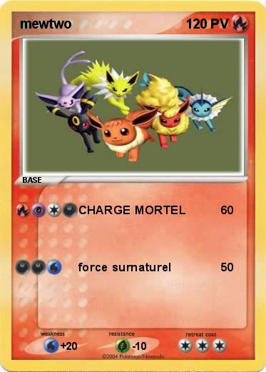 Pokemon mewtwo