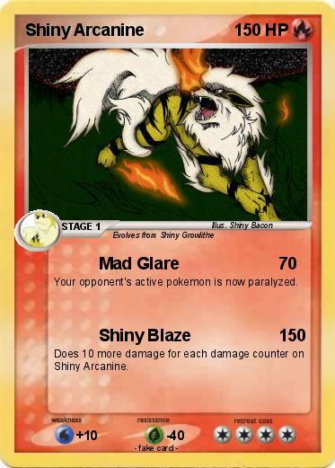 Pokemon Shiny Arcanine