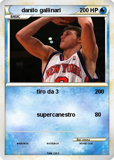 Pokemon danilo gallinari
