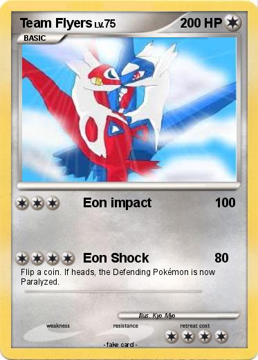 Pokemon Team Flyers