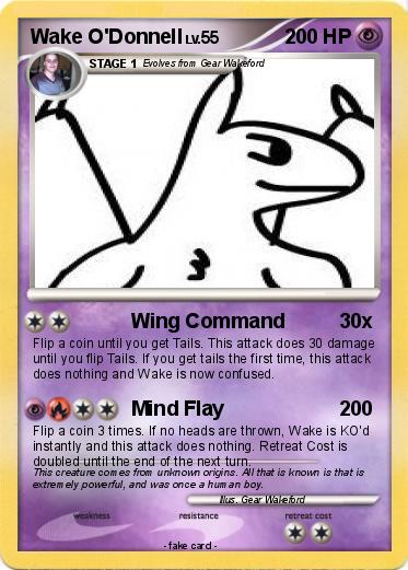 Pokemon Wake O'Donnell