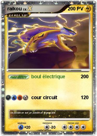 Pokemon raikou