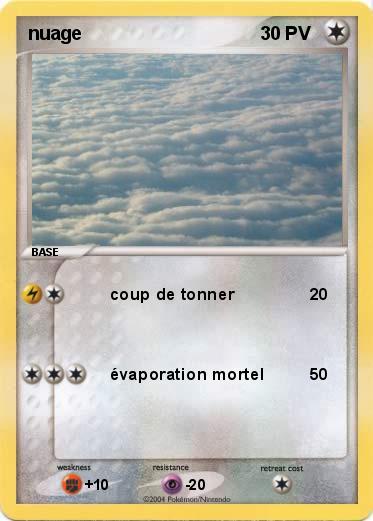 Pokemon nuage