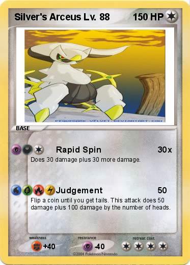 Pokemon Silver's Arceus Lv. 88