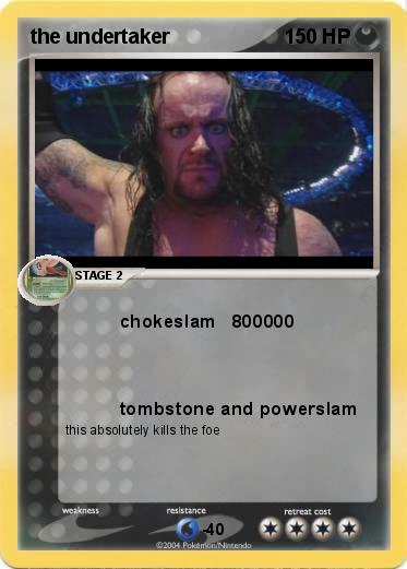 Pokemon the undertaker