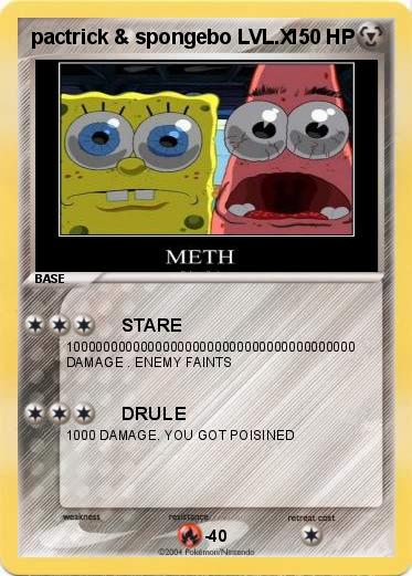 Pokemon pactrick & spongebo LVL.X