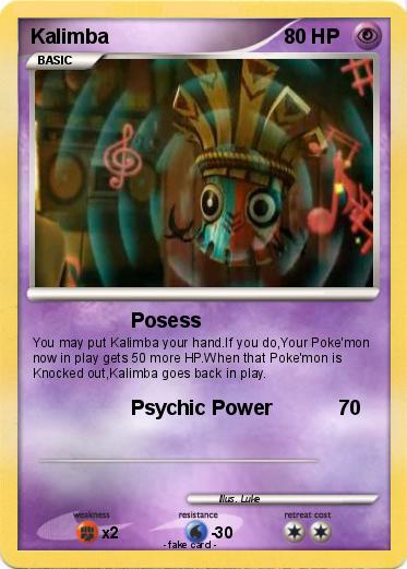 Pokemon Kalimba